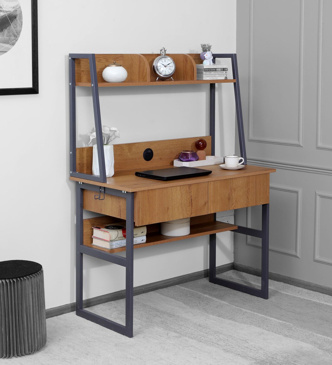 Buy Teresa Study Table CasaCraft By Pepperfry Online Modern Writing