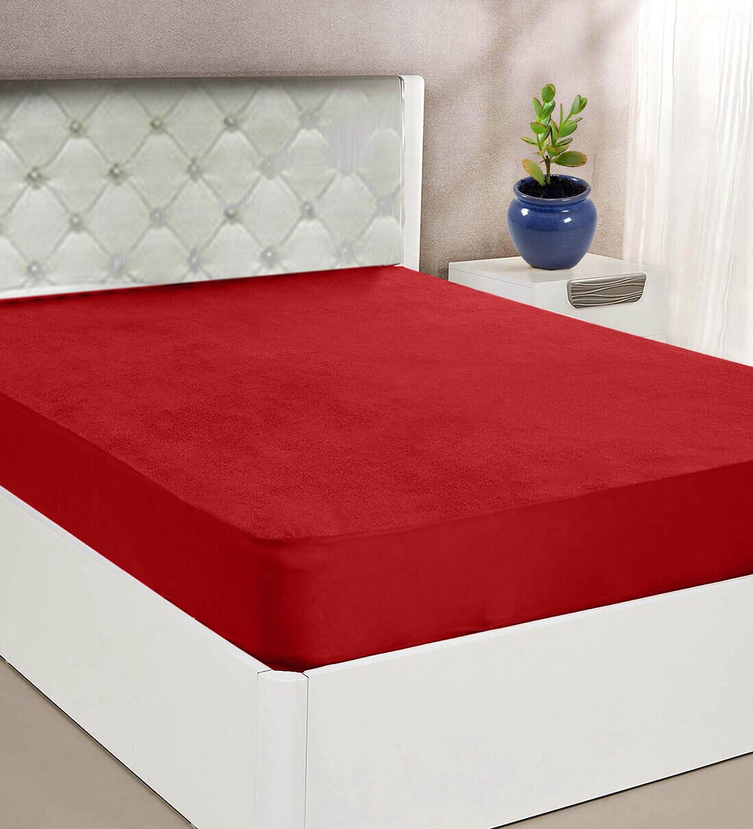 waterproof breathable single mattress protector