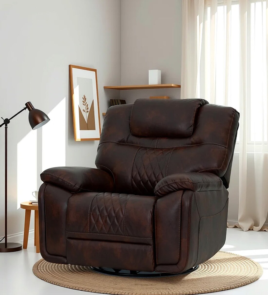 Single Seater Recliner Brown Royal Oak Rocking Recliner Royal Oak