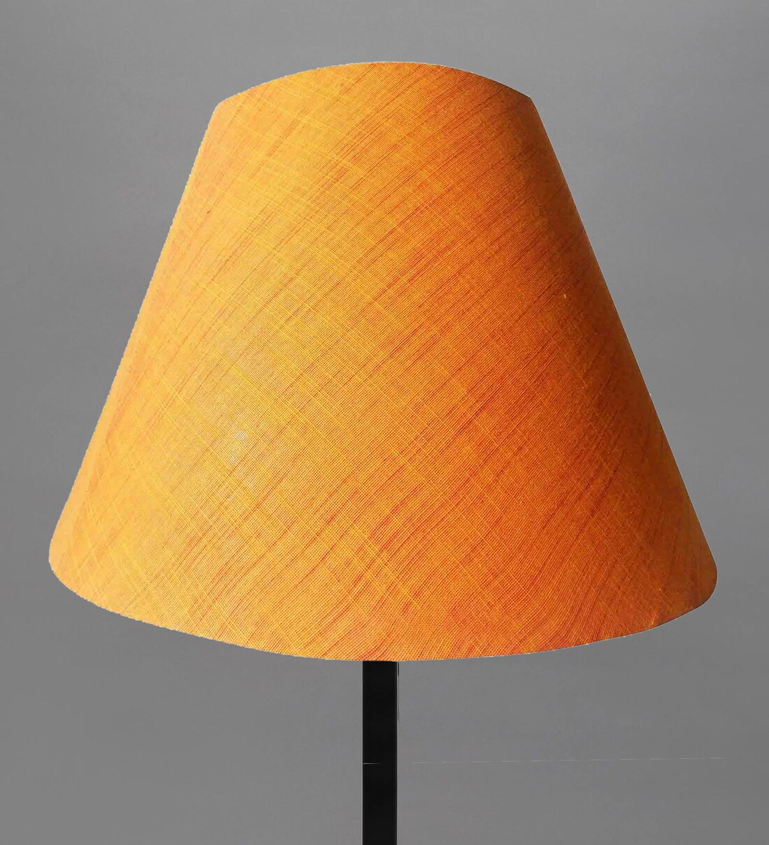 Florence Orange Cotton Fabric Solid Lampshade