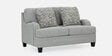 Texas Fabric 2 Seater Sofa in Grey Colour