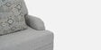 Texas Fabric 2 Seater Sofa in Grey Colour