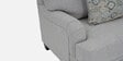 Texas Fabric 3 Seater Sofa in Grey Colour