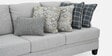 Texas Fabric 3 Seater Sofa in Grey Colour
