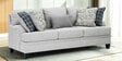 Texas Fabric 3 Seater Sofa in Grey Colour