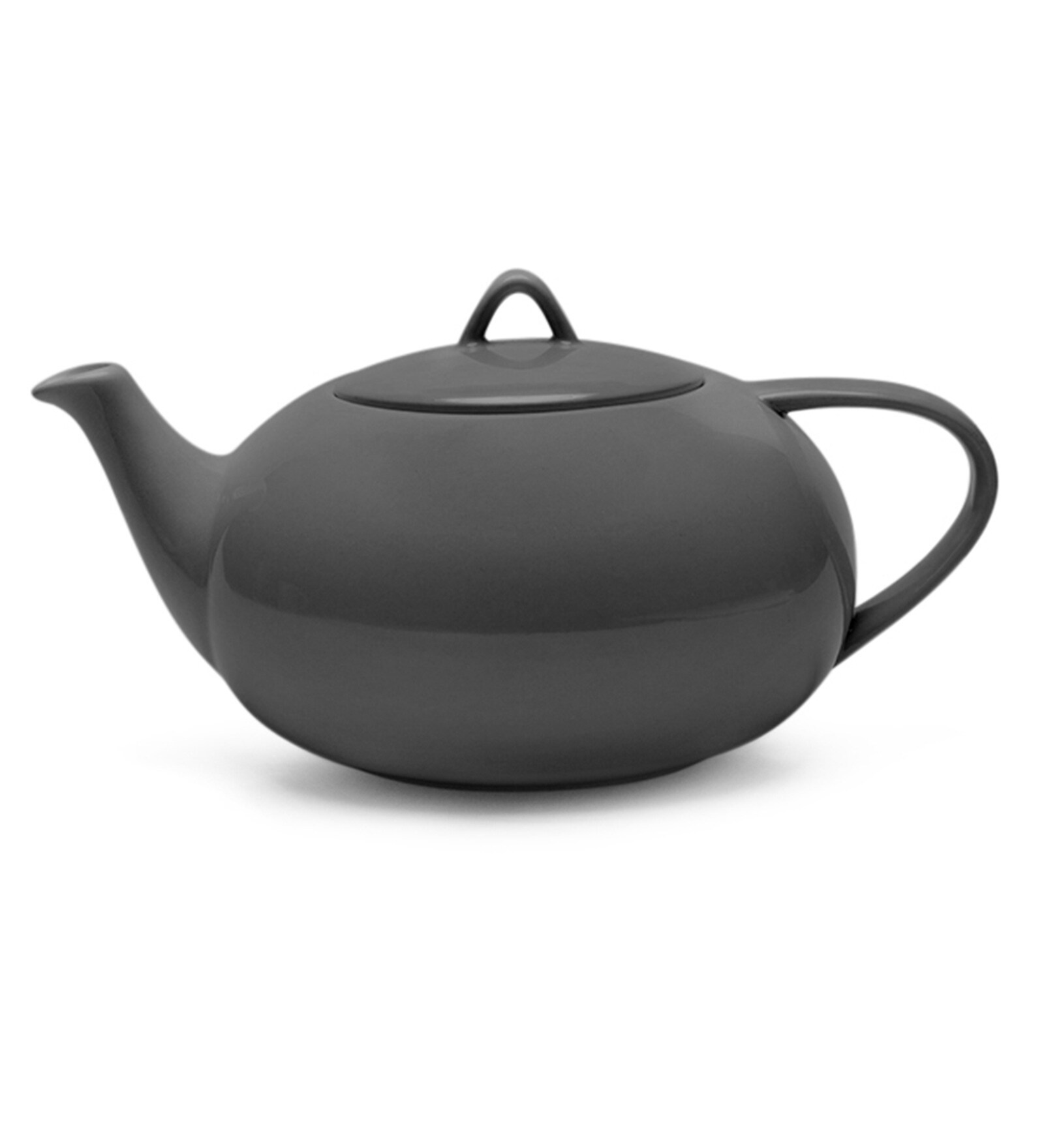 Buy Moonset Teapot Microwave Safe, Fine China Grey, 1.5 L By Teabox