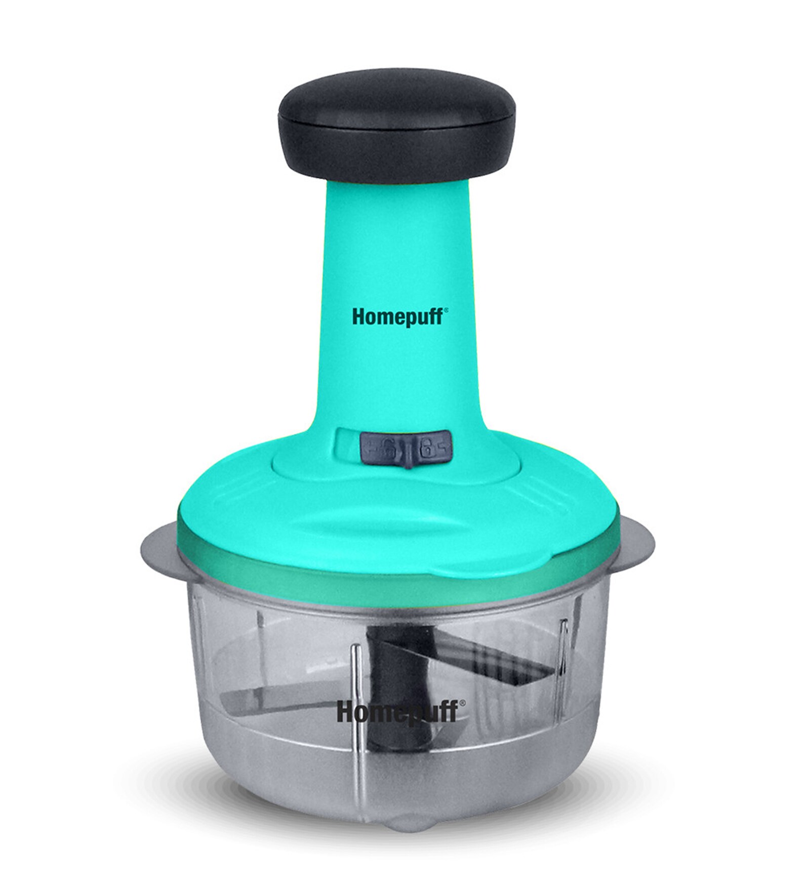 Teal Silicon & Metal Multipurpose Chopper