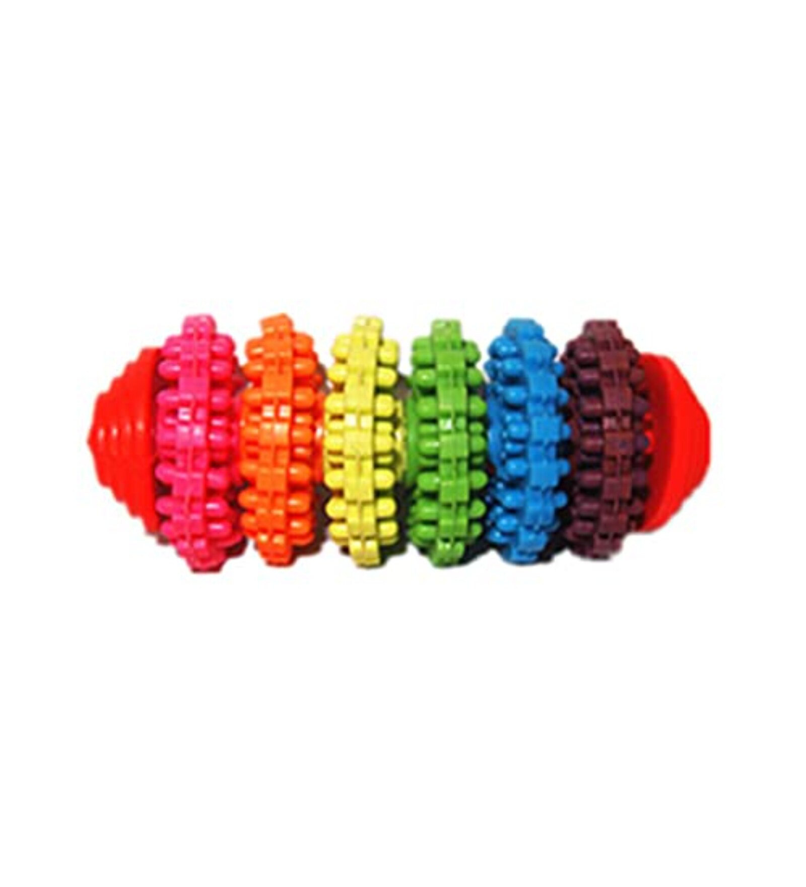 Teeth Chewing Multicolour Plastic Pet Chew Toy