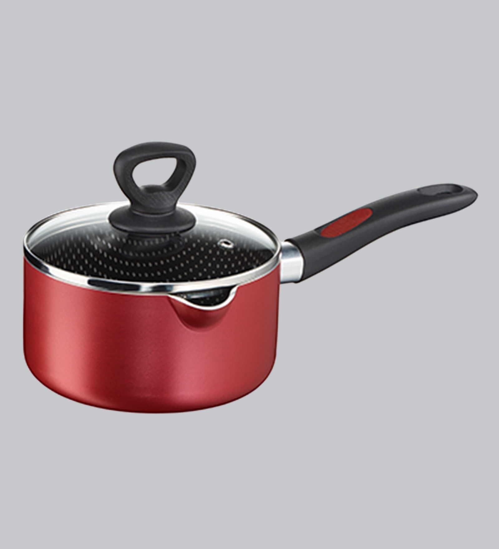 Buy Tefal Rio Red Simply Chef Sauce Pan with Lid, 6.2 Inch Online