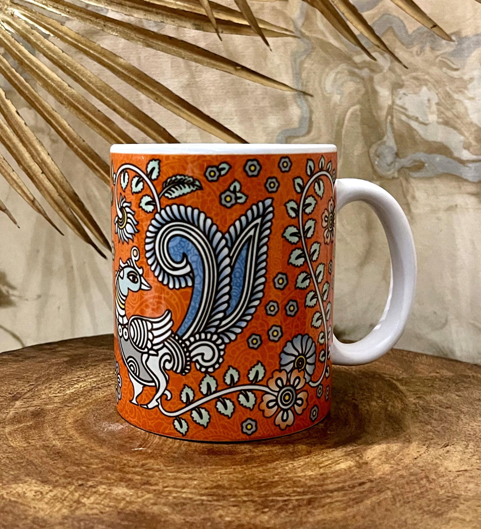 Terracotta Red Traditional 450ml (Set of 2) Coffee Mug