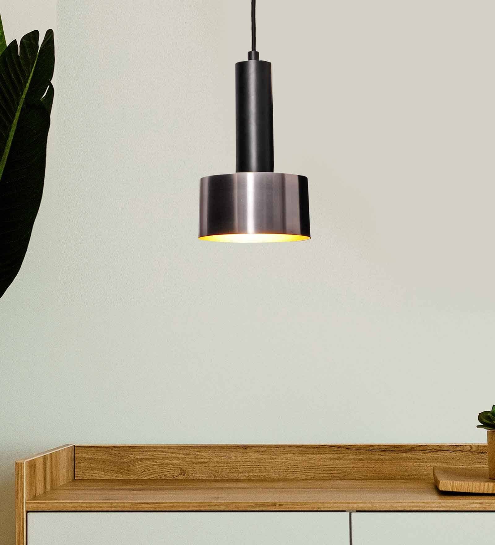 Charlotte Teun Nickel Metal Hanging Light