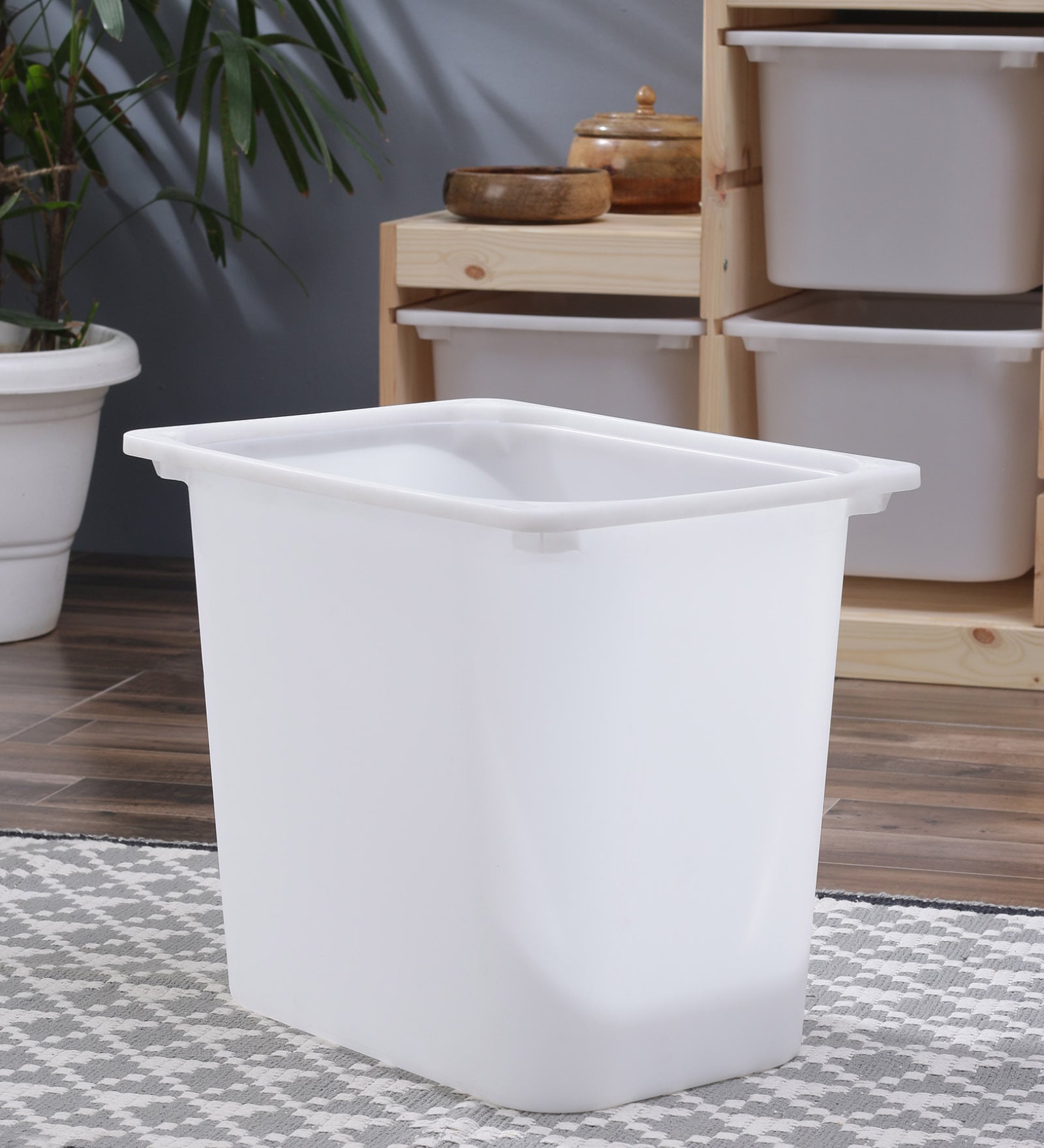 Tezerac Trofast Plastic White Storage Box