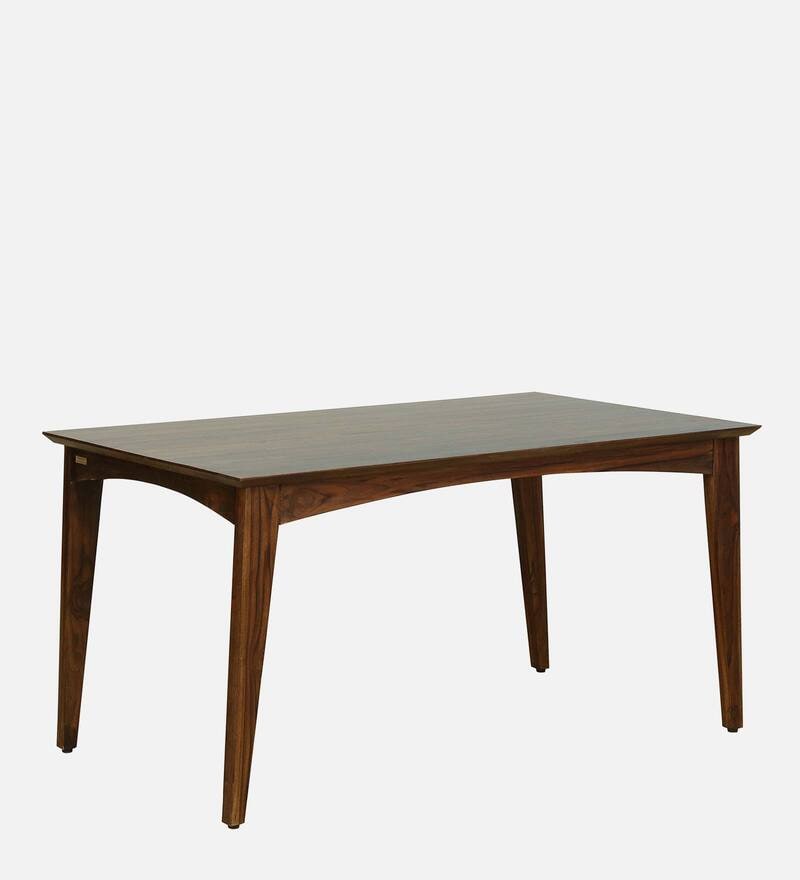 Buy Tectona Latin Teak Wood 6 Seater Dining Table In Provincial Teak ...