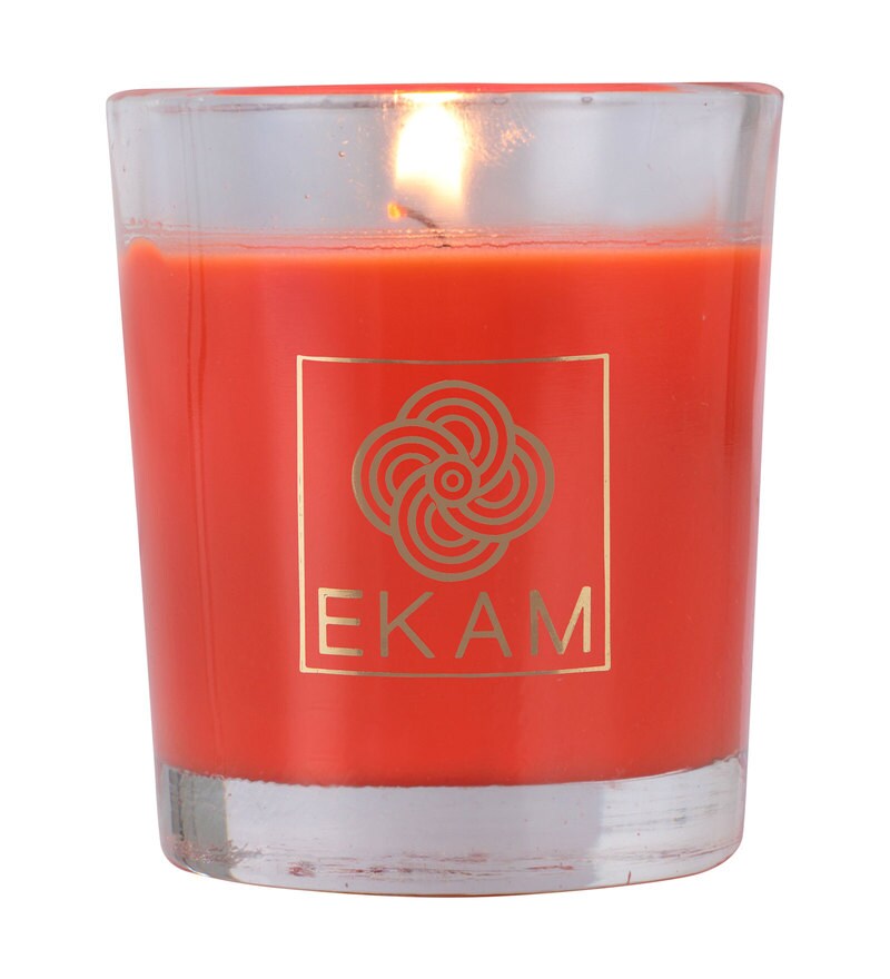 Buy Temple Bloom Aroma Set Of 12 Scented Candles By Ekam Online