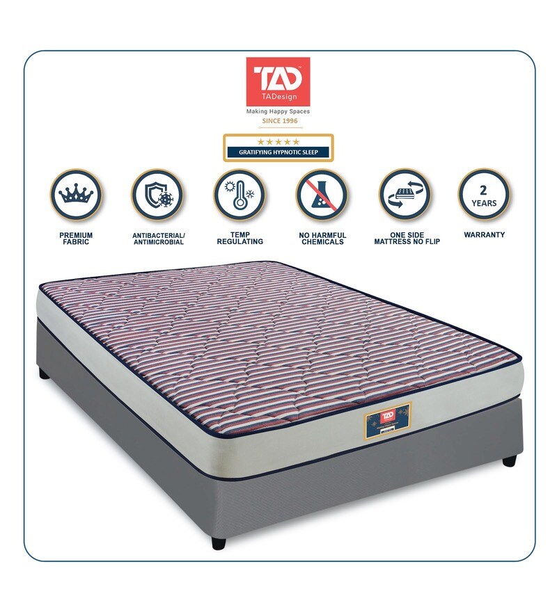 Buy Terra Antibacterial 4 inch Coir Queen Size Mattress Online Queen