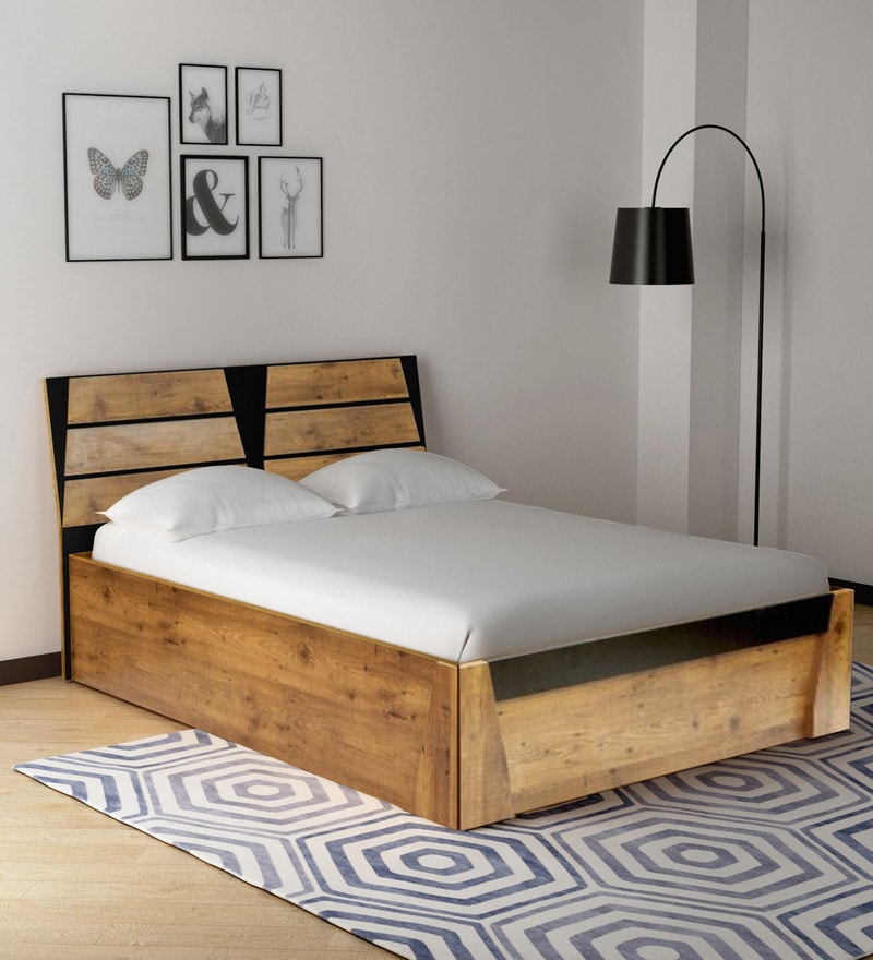 Buy Texas King Size Bed with Storage by Evok Online - Modern King Size