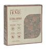 Pink Floral 180 TC Polyester King Sized Bedsheet With 2 Pillow Covers