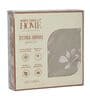 Brown Floral 180 TC Polyester King Sized Bedsheet With 2 Pillow Covers