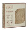 Brown Leaf 180 TC Polyester King Sized Bedsheet With 2 Pillow Covers