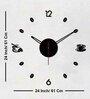 Tea Coffee 3D Infinity Black Plastic Wall
Clock