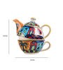 Rivulet Multicolor Ceramic (Set of 2) Teaware Set
