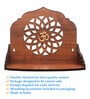 Teak Finish Wooden Home Temple