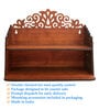 Teak Finish Wooden Home Temple