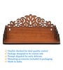 Teak Finish Wooden Home Temple