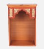 Gold Sattva Teak Wooden Pooja Mandir