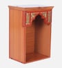 Gold Sattva Teak Wooden Pooja Mandir