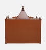 Gold Sharan Teak Wooden Mandir