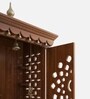 Rudralaya Teak Wooden Pooja Mandir With Door