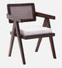Teak Trend Teak Wood Arm Chair In Brown Finish (Set of 2)