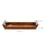 Teak Wood Rectangle Serving Tray