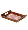 Teak Wood Rectangle Serving Tray