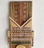 Teak Wood Miler Hand Painted Wall Mask