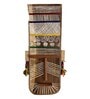 Teak Wood Voila Hand Painted Wall Mask