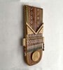 Teak Wood Miler Hand Painted Wall Mask