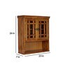 Teak Wood Modern Kitchen Cabinet In Natural Finish