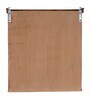 Teak Wood Modern Kitchen Cabinet In Natural Finish