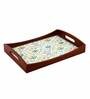 Teak Wood Morris Medium Serving Tray