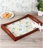 Teak Wood Morris Medium Serving Tray