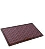 Teak Wood Portable Laptop Table with Medallion Print