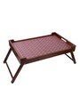 Megan Portable Table with Mat Print