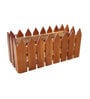 Teak Wood Wall mounted Pot stand with Pot