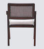 Teak Trend Solid Wood Arm Chairs in Brown & Silver Colour Set of 2