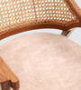 Teak Trend Solid Wood Arm Chairs in Teak Colour Set of 2