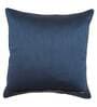 Blue Geometric Polyester 20 x 20 Inches Cushion Cover