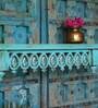 Teal Blue Rajbari Wall Shelf