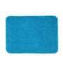 Teal Solid 100% Polyester 28x20 Inches AntiSkid Bath Mat